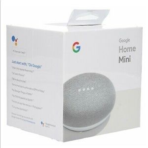 NEW In Box! Google Home Mini (Chalk)